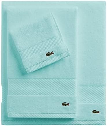 Lacoste Heritage 100% Supima Cotton Bath Towel, Premium Super Soft Bath Towel