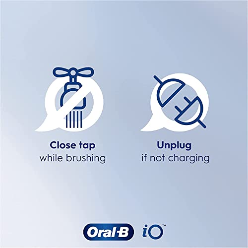 Oral-B iO6 Electric Toothbrushes For Adults, 1 Toothbrush Head & Travel Case, 5 Modes with Ultra-Sensitive, Sensitive Edition, UK 2 Pin Plug, Pink Sand (Packaging may Vary)