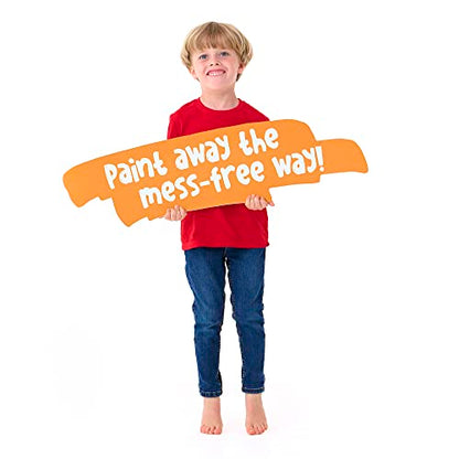 Paint Pop Paint Sticks For Kids - 30 Pack Assorted Colours & Giant Storage Tube - Twist & Paint, Mess-Free, Fast Drying Action, Easy Clean Up, Vibrant Colours, Multi-Surface,0.5 Liters