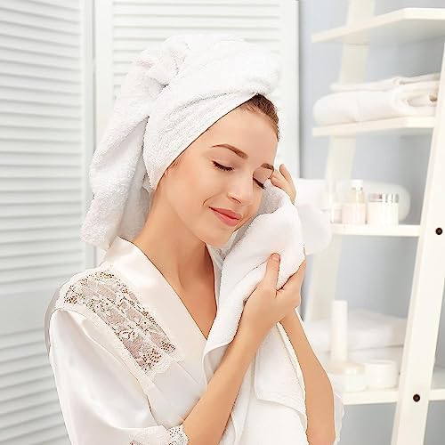 SEMAXE Hand Towel for Bathroom, 100% Combed Cotton Towel