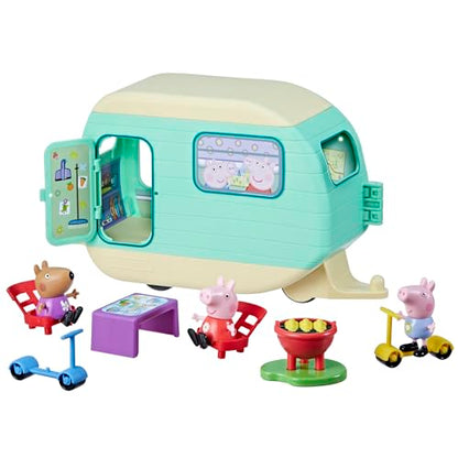 Peppa Pig Peppa's Caravan Playset, Pink