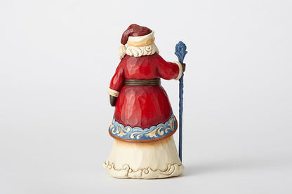 Enesco Jim Shore Jim Shore Heartwood Creek Norwegian Santa 4053705 Figurine, Multicoloured