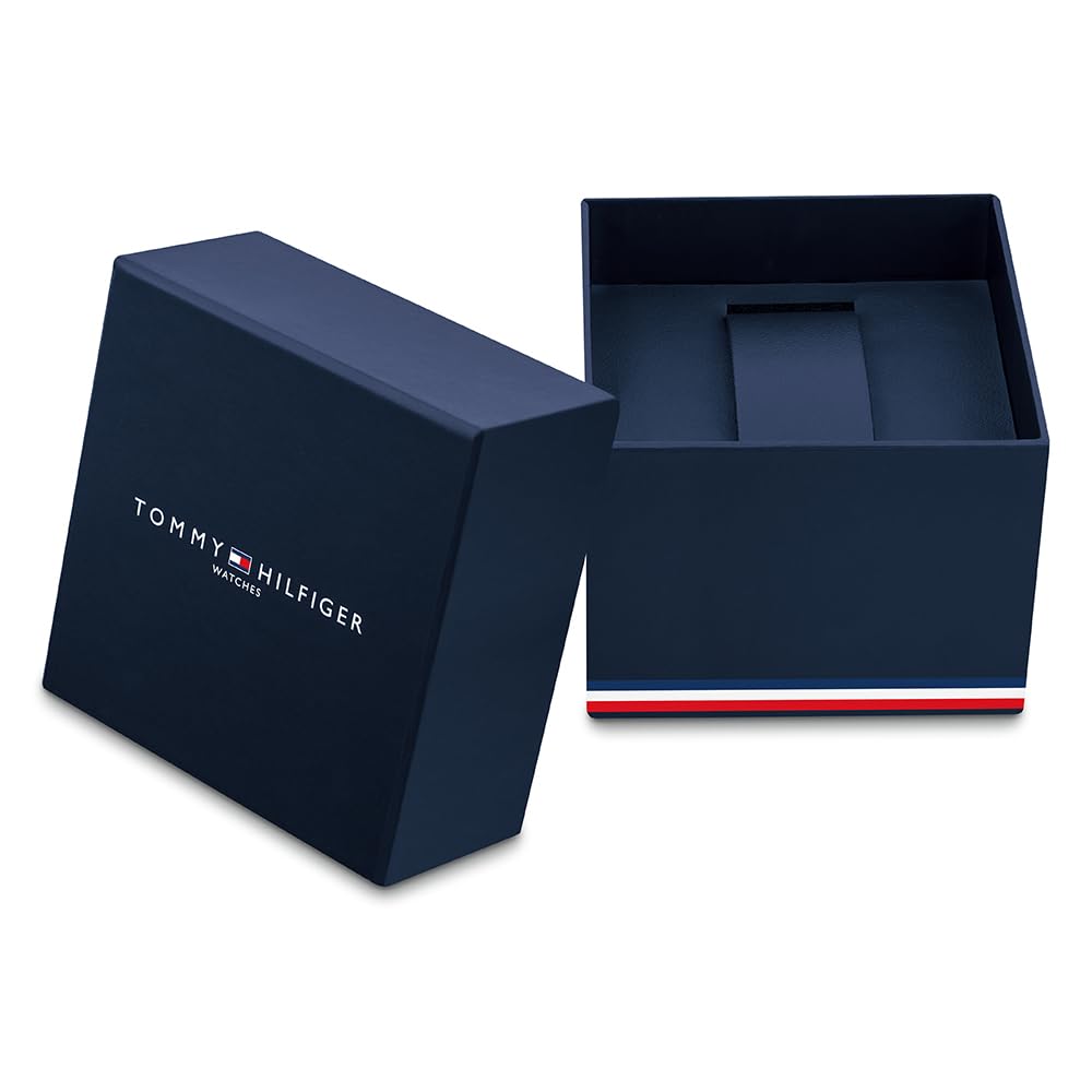 Tommy Hilfiger Analogue Multifunction Quartz Watch for Men with Silver Stainless Steel Bracelet - 1791718