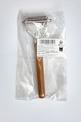 14-Blade Coat King Rake Pet Undercoat Rake,Professional Pet Dematting Comb Grooming Stripping Tool for Dogs and Cats (6.2cm)