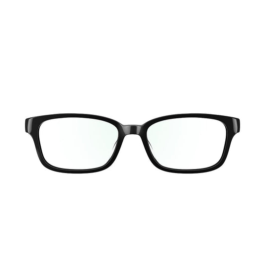 Amazon Echo Frames, an Alexa device (newest model), Smart glasses with Alexa, Modern Rectangle frames in Charcoal Gray with blue light filtering lenses