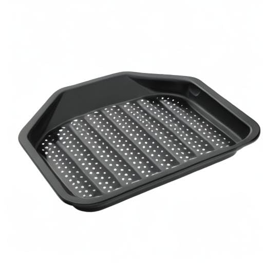 Prestige Inspire Non Stick Chip Tray for Oven - Multipurpose Crisper Great for Chips & Wedges, Dishwasher Safe, Heavy Gauge Carbon Steel Bakeware, 36cm