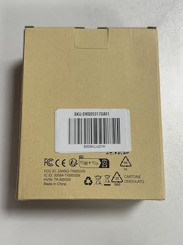 TechRise Bluetooth Mouse, Rechargeable Wireless Mouse (BT5.0/3.0 & 2.4G), 4800DPI Adjustable, 6-Button Silent Computer Mice, USB A Ergonomic Wireless Mouse for Laptop PC Mac, Grey
