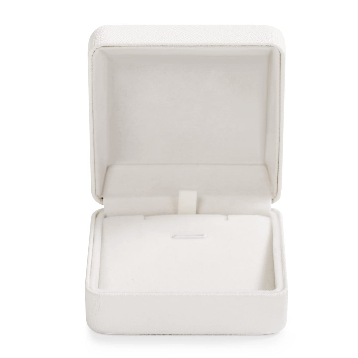 Woodten Premium PU Leather Necklace Gift Box Vintage Pendant Storage Case Velvet Interior Jewelry Pendant Necklace Box