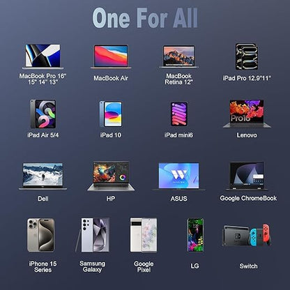 Car Carplay Cable for iPhone 17 16 15 Charger Cord,3/3/6/6FT USB A to USB C Cable for iPhone 17 Pro Max/16 Pro/15 Plus Charger,USB C Car Charger for Apple 17 Air/16 Pro Max/16e/15/iPad Pro