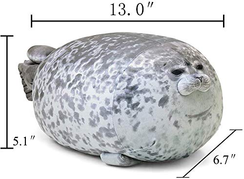 ETAOLINE Chubby Blob Seal Pillow Cute Seal Plush Toy Stuffed Animals
