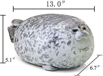 ETAOLINE Chubby Blob Seal Pillow Cute Seal Plush Toy Stuffed Animals
