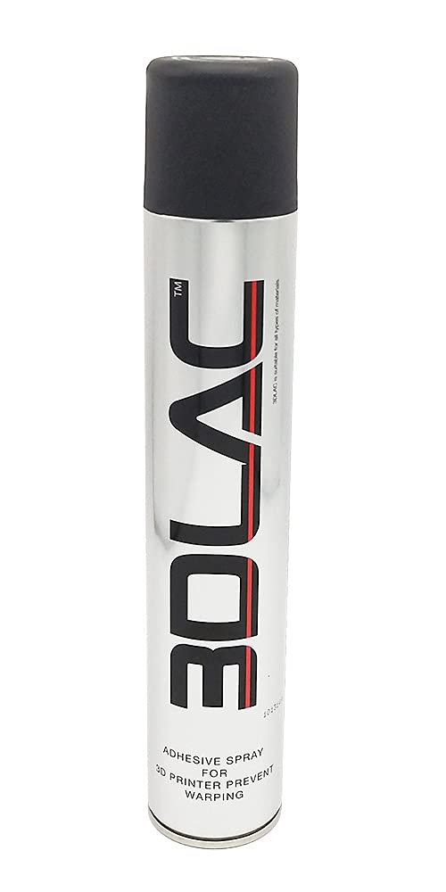 3DLAC spray adhesive for perfect adhesion to the 3D printer print bed, 400 ml