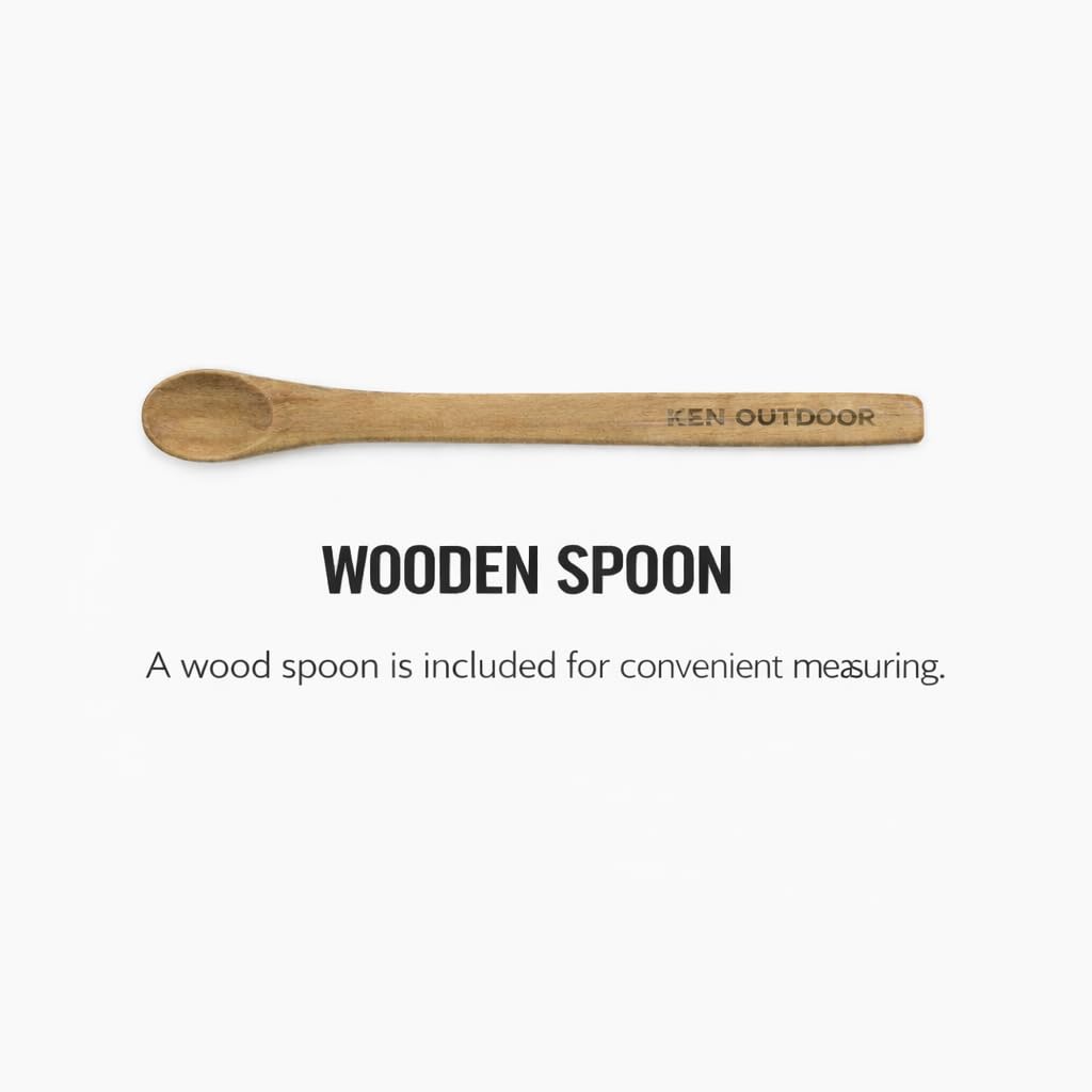 Camping Spice Kit with 2 Salt and Pepper Mills - Portable Seasoning Storage Bag, Travel Spice Organizer Set for Family Camping, BBQ, RV Living (Khaki, Medium)