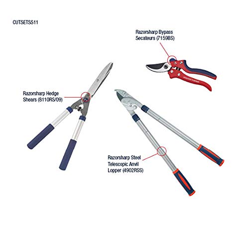 Spear & Jackson CUTSETSS11 Razorsharp 3 Piece Cutting Set