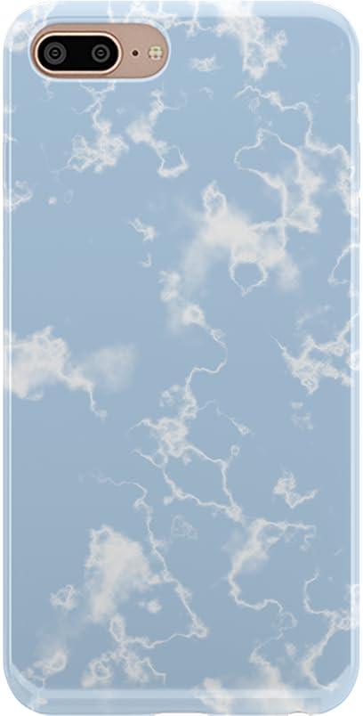Casely iPhone 6/7/8 Plus Case | Stepping Up | Geo Rose Gold Marble | Classic Ultra Slim Design