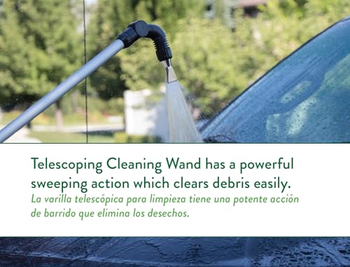 Orbit 58543 Telescoping Gutter Cleaning Wand, Silver