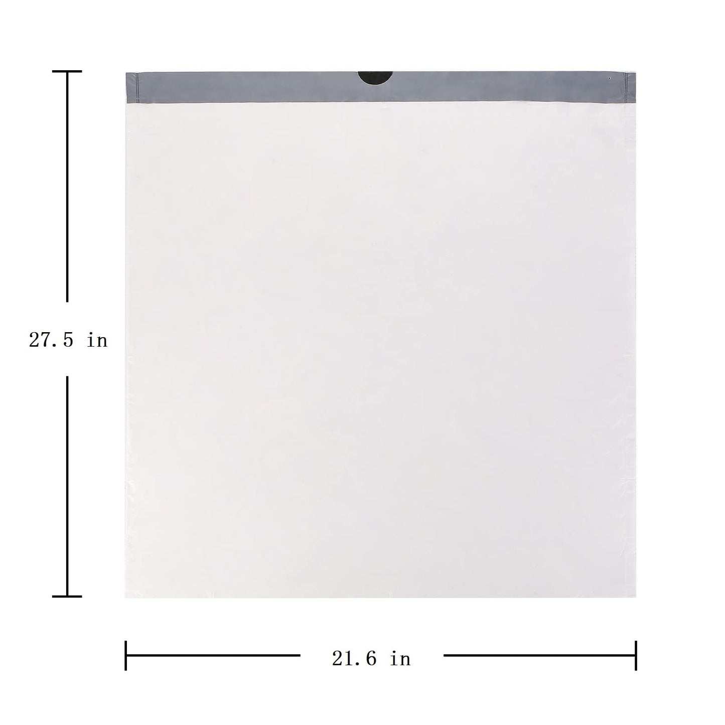 30 Liter Bin Liners 100 Bags Drawstring Garbage Bags Thickened Stretchy,Bathroom,Bedroom,Kitchen,Office and Living Room