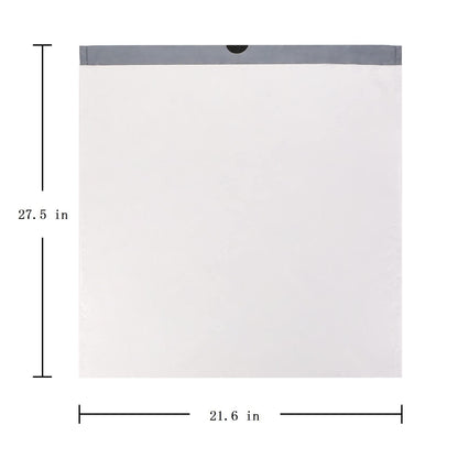 30 Liter Bin Liners 100 Bags Drawstring Garbage Bags Thickened Stretchy,Bathroom,Bedroom,Kitchen,Office and Living Room