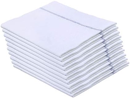 Superio White Squeegee Cloths for Cuban-Style Mop, Israeli Spunja Cleaning Mop
