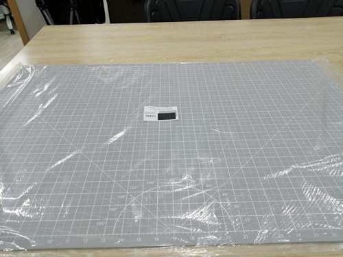 Headley Tools 24 x 36 Inch Thickened Self Healing Sewing Cutting Mat, A1 Rotary Cutting Sewing Mat for Crafts, Double Sided 5-Ply Table Cutting Board for Fabric Quilting Leather Arts Hobby, Grey/Black