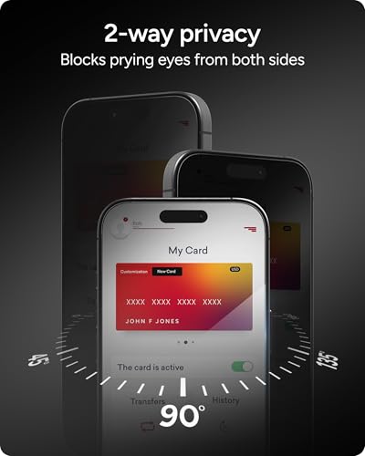 ZAGG Glass Elite Screen Protector for iPhone 16 Pro - 5X Stronger, Reinforced Edges, Ultra-Strong Tempered Glass, Scratch Resistant, Anti-Smudge, Easy Installation, InvisibleShield, Eco-Friendly