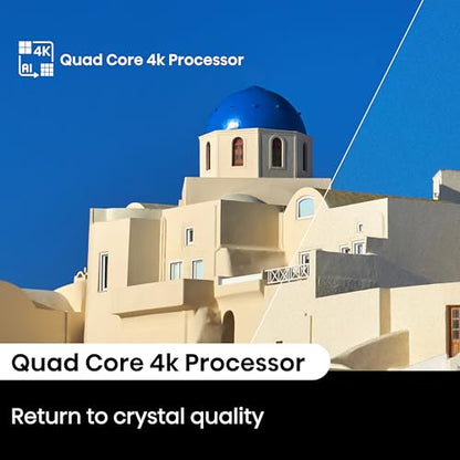 Hisense 65 Inch 4K QLED Smart TV 65E77NQTUK - Quantum Dot Colour, 4K AI Processor, Dolby Vision Atmos, Smooth Motion, Sports Mode, Vidaa OS with Freely, Youtube, Netflix and Disney+ (2024 Model)