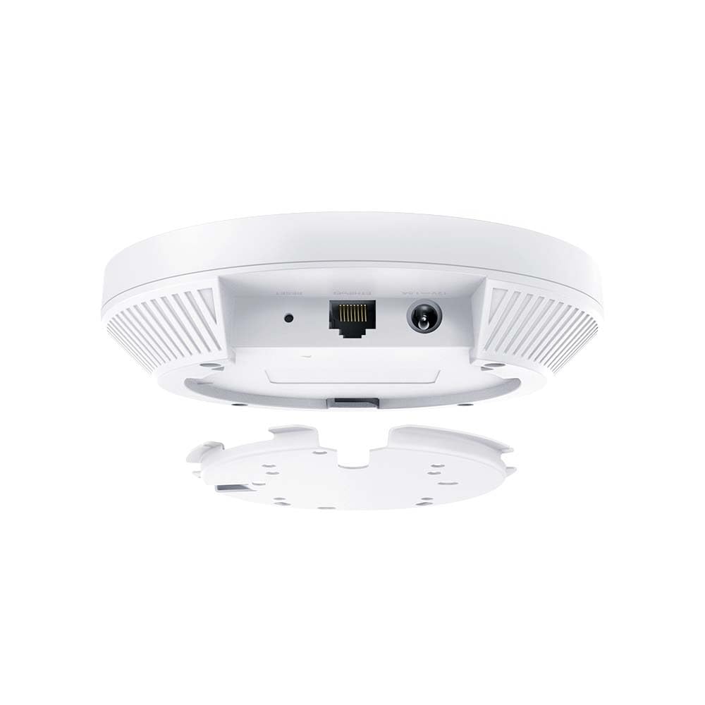TP-Link EAP610 Access Point, AX1800 Wi-Fi 6 Dual Band Gigabit Wireless Access Points, Power Adapter included, Omada Mesh, Support PoE+Powered or DC, Mount to Wall or Ceiling, Free Software Control