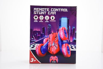 Dreamlandia 360° Flips Remote Control Cars, 4WD RC Stunt Car Toys for 3-10 Year Old Boys Gifts, Kids Boys Toys Age 3-9 Birthday Presents Gifts for 3-10 Year Old Boy Kids Outdoor Toy with Headlights