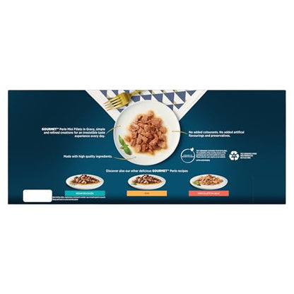 GOURMET Perle Chef's Collection in Gravy Wet Adult Cat Food 40x85g