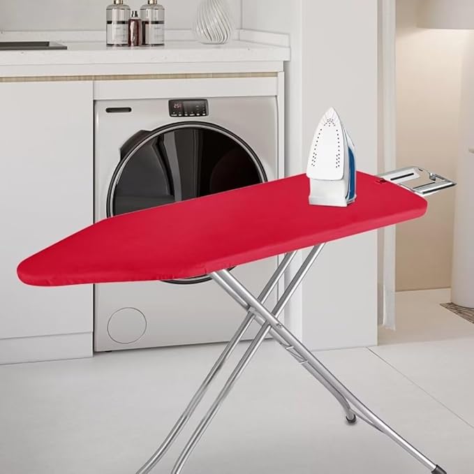 Ironing Board Cover Standard Size Heat & Stain Resistant Fabric Top Ironing Pad