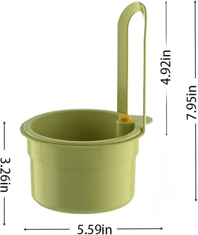Kitchen Sink Strainer Basket, Hanging Corner Food Scrap Catcher, Sink Basket