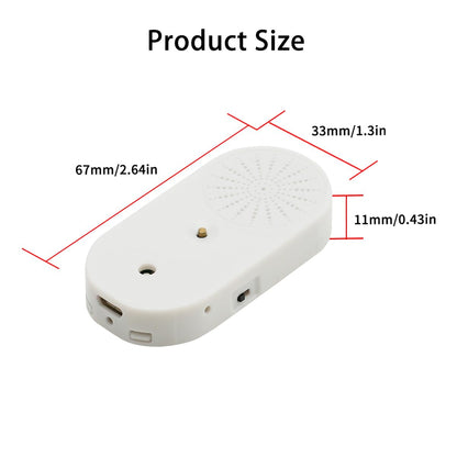 Sound Module Voice Chip for Gift Box,16 MB MP3 Light Sensor Control Activated Music Audio Box,for Crafts, Christmas, New Year Greeting Cards,with Speaker.