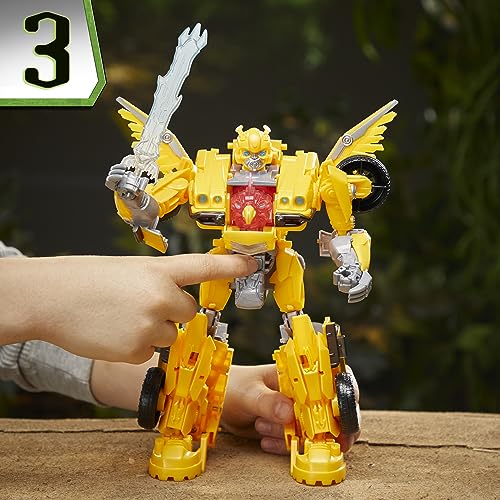 Transformers Toys Rise of the Beasts Film, Beast-Mode Bumblebee Action Figure, Ages 6 and up, 25 cm