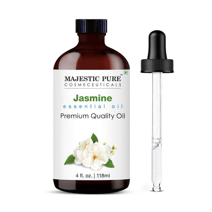 Majestic Pure Lavender Essential Oil with Glass Dropper - Huge 4 Fl Oz - 100% Pure and Natural Lavender Oil - Premium Grade Essential Oils for Diffuser, Aromatherapy, Soap and Candle Making