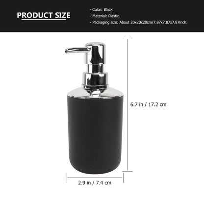 OUNONA Bathroom Wash Supplies Set Matte Black Household Washing Cup Kit with Toothbrush Holder and Mouthwash Cup and Portable Bathroom Accessories for Daily Use
