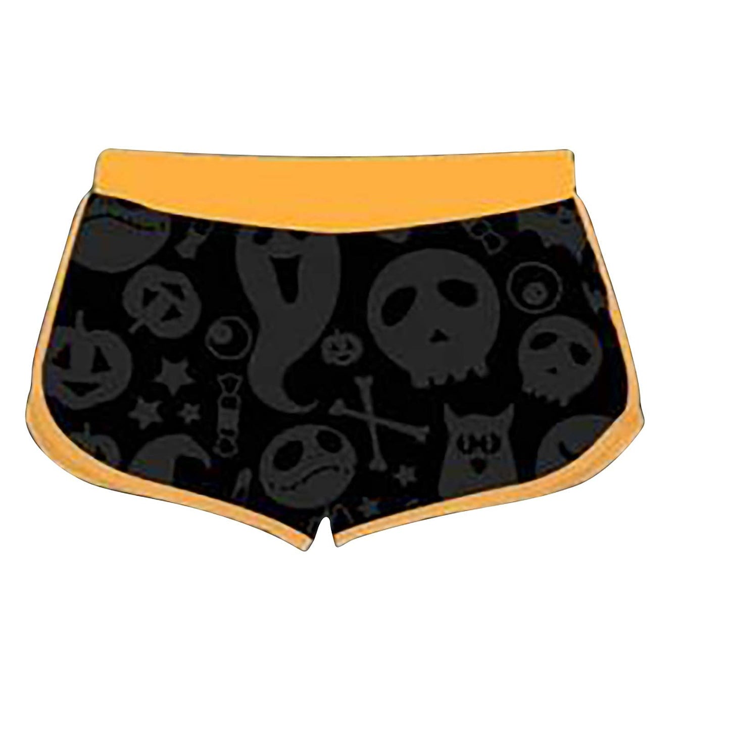 Pukdaswr Women's Halloween Sleeveless Tank Top Set If You Like My Pumpkin Printing Drawstring Shorts Stretch Bottoms Suits (Black, L)