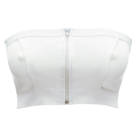 Medela Hands Free Pumping Bustier, Easy Expressing Pumping Bra with Adaptive Stretch and Easy Milk Flow White
