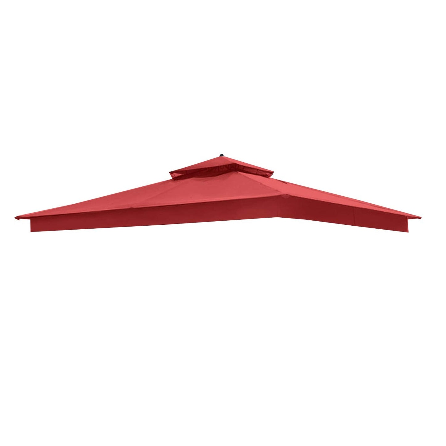 Garden Winds Replacement Canopy for Allen Roth Finial Gazebo - Riplock 350 - Cinnabar