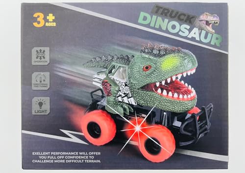 Delycazy Dinosaur Toys Cars for Kids Boys, Remote Control Car for Kids Toys Age 3 4 5 6 7 8 Year Old Boy Girl X-mas Birthday Gifts