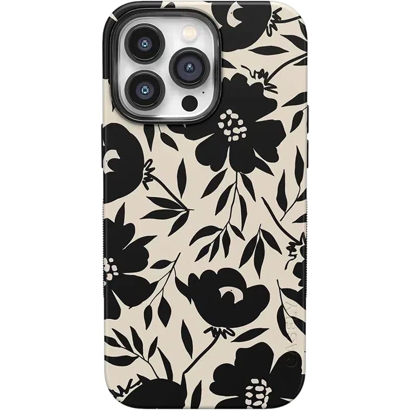 Casely iPhone 14 Pro Case | Opposites Attract | Day & Night Mountains | Compatible with MagSafe | Bold Protective Design