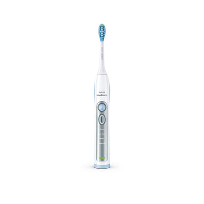 Philips Sonicare FlexCare Whitening Edition Rechargeable Toothbrush Premium 2-Pack Bundle HX6964/77 (2 FlexCare Handles, 2 DiamondClean & 2 Plaque Control Brush Heads, 2 USB Charging Travel Cases)