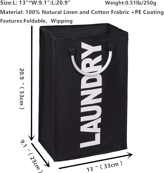 Laundry Basket, Durable Handles