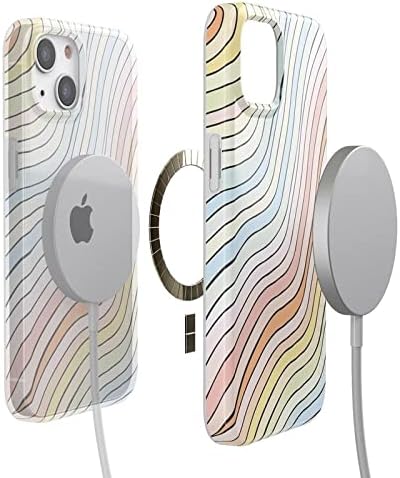 Casely iPhone 13 Case | Field of Flowers | Pastel Floral | Compatible with MagSafe | Classic Ultra Slim Design