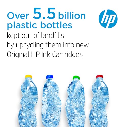 HP 63 Black, Tri-Color Ink Cartridge for HP Printers (2-pack), Works with DeskJet 1112, 2130, 3630 Series; ENVY 4510, 4520; OfficeJet 3830, 4650, 5200, Eligible for Instant Ink, L0R46AN