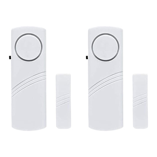 2 Pack Door Alarms for Home Security, Window Door Alarms, Window Alarm Sensors, DIY Protection Burglar Bell Alarm for Home,Office