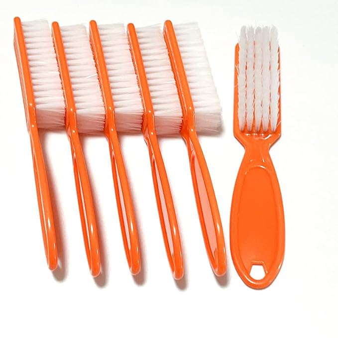 6Pcs Nail Brush for Cleaning Fingernails, Handle Grip Cleaning Brush for Nail