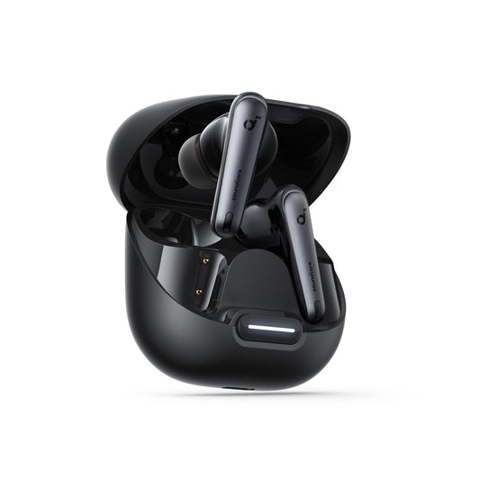 Soundcore by Anker Liberty 4 NC Wireless Noise Cancelling Earbuds, 98.5% Reduction, Adaptive to Ears and Environment, Hi-Res Sound, 50H Battery, Charging, Bluetooth 5.3