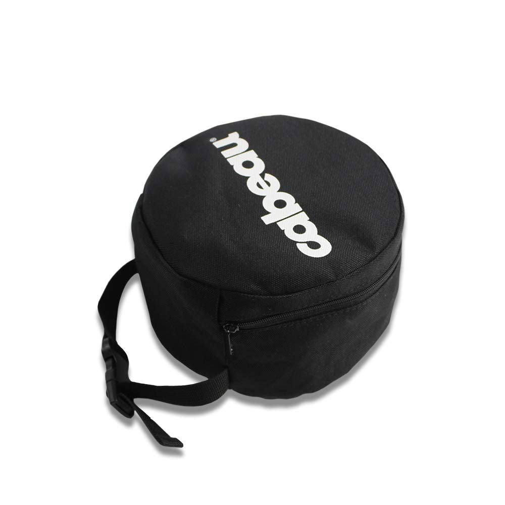 Cabeau Evolution Travel Neck Pillow Bag Compact Carrying Case, Compresses Pillow to Half its Original Size - Quick-Release Clasp Attaches to Luggage, Backpacks, and Purse