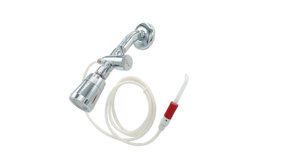 Oral Breeze ShowerBreeze | Oral Irrigator & Water Pick Teeth Cleaner for Braces, Gums, Implants | Shower-Powered, No Batteries, No Mess | Adjustable Pressure & Unlimited Warm Water