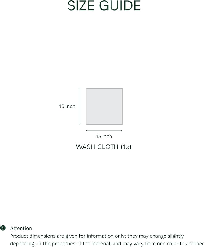 Lacoste Heritage 100% Supima Cotton Wash Cloth, Premium Super Soft Bath Towel